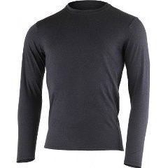 Изображение товара Футболка LASTING LOGAN длинный рукав шерсть 160 темно-серая XL, LOGAN5959XL