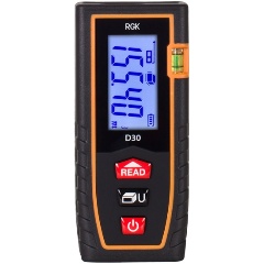 Изображение товара Лазерный дальномер RGK D30 с поверкой, высокоточная измерительная точность