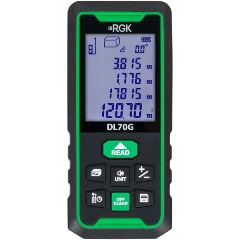 Изображение товара Лазерный дальномер с угломером RGK DL70G с поверкой