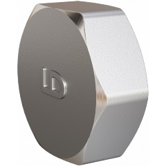 Изображение товара Заглушка LD DN25 (1") ВР латунь никель