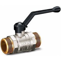 Изображение товара Кран шаровой LD Pride 47.25.Н-Н.Р, нар./нар.резьба, ручка-рычаг, 1"