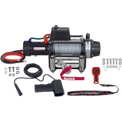 Изображение товара Лебёдка электрическая RUNVA 24V 9500 lbs 4350 кг, влагозащищенная, стальной трос