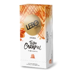 Изображение товара Кофе в капсулах LEBO Арабика с ароматом карамели 10 шт система Nespresso