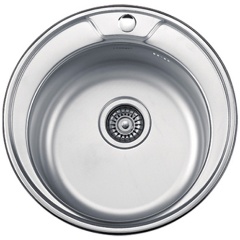 Изображение товара Мойка для кухни Ledeme Глянцевая 490х490 L84949