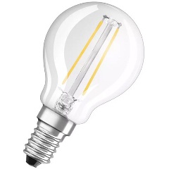 Изображение товара OSRAM PARATHOM CL P FIL 25 non-dim 3W E14 светодиодная лампа теплого света