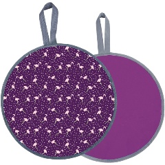 Изображение товара Ледянка Nika Л45/Ф с фламинго, яркая и удобная зимняя игрушка для детей и взрослых