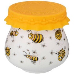 Изображение товара Баночка LEFARD с силиконовой крышкой "пчелы", 300 мл. 359-677