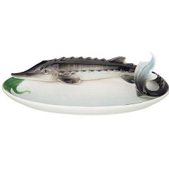 Изображение товара Блюдо овальное LEFARD "осётр" 27х17 см.