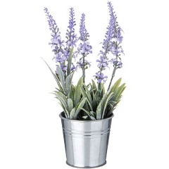 Изображение товара Изделие декоративное LEFARD в горшке "лаванда" 8х6х7,5см (268-117)