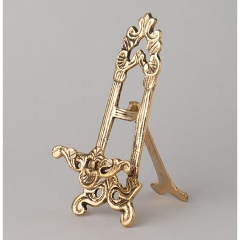 Изображение товара Подставка для тарелок и книг LEFARD 14 см латунь стильный интерьерный аксессуар