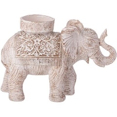 Изображение товара Подсвечник LEFARD слон 17,5х7,5х12 см интерьерный подарок