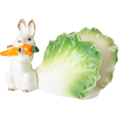 Изображение товара Салфетница LEFARD кролик 9х14 см из фарфора