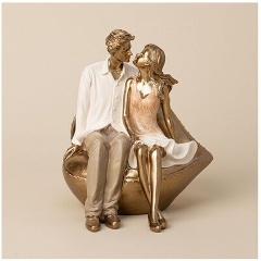 Изображение товара Статуэтка LEFARD "пара" 15,5х14,5х17,5 см