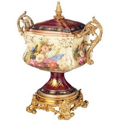 Изображение товара Ваза на ножке LEFARD 31х20х38 см