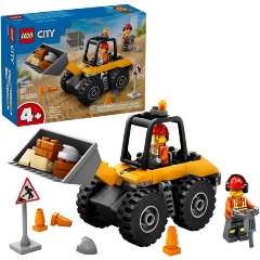 Изображение товара Конструктор LEGO City 60450 Желтый строительный колесный погрузчик