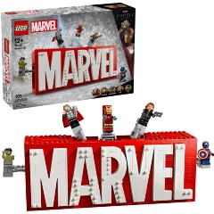 Изображение товара Конструктор LEGO Marvel Super Heroes 76313 Логотип и минифигурки MARVEL