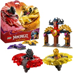 Изображение товара Конструктор LEGO NINJAGO 71826 Дракон Кружитсу: боевой набор
