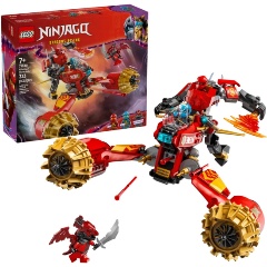 Изображение товара Конструктор LEGO NINJAGO 71830 Боевой робот Кая «Всадник бури»