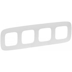 Изображение товара Рамка LEGRAND 4 поста Valena ALLURE Белая