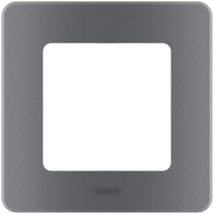 Изображение товара Рамка Legrand INSPIRIA 1 пост дымчатая для электрики