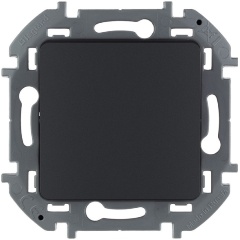 Изображение товара Переключатель Legrand INSPIRIA одноклавишный, 10 AX - 250 В, антрацит, 673653