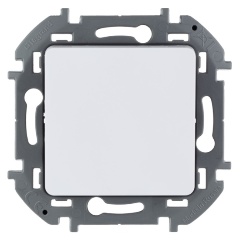 Изображение товара Выключатель Legrand INSPIRIA одноклавишный, 10 AX - 250 В, белый, 673600