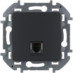 Изображение товара Розетка телефонная Legrand INSPIRIA RJ11, антрацит