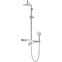 Изображение товара Душевая стойка Lemark Tropic LM7007С с регулировкой высоты и автоматическим переключателем