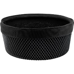 Изображение товара Корзина для хлеба LEMAX 22.5 см, круглая, черный матовый (LB-7)
