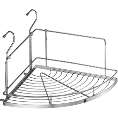 Изображение товара Полка угловая LEMAX большая, хром (YJ-G301)