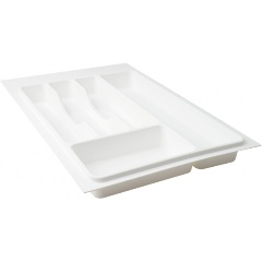 Изображение товара Лоток для столовых приборов LEMAX PROF 40 см, белый, пластик, индивидуальная упаковка (MPT40WT)