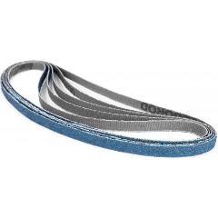 Изображение товара Бесконечная шлифовальная лента MESSER 9х533 Р80 5 шт для металлов