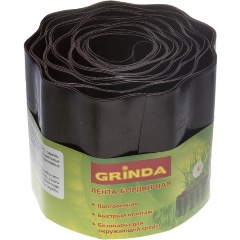 Изображение товара Лента бордюрная Grinda 422247-15, 15х900 см, коричневый