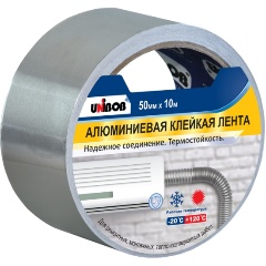 Изображение товара Лента клейкая алюминиевая Unibob 50 мм x 10 м