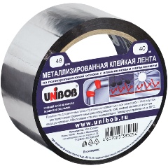 Изображение товара Клейкая лента металлизированная Unibob 48 мм x 40 м