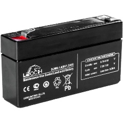 Изображение товара Аккумулятор LEOCH DJW 6-1,3 (6В, 1,3Ач,)
