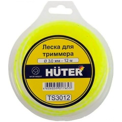 Изображение товара Леска Huter TS3012 (витой квадрат) для триммеров GGT-1900S(T), GGT-2500S(T)