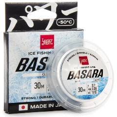 Изображение товара Леска монофильная зимняя Lucky John BASARA Clear 030/008 30 м высокопрочная