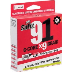 Изображение товара Леска плетеная SUFIX 91 BRAID зеленый 150 м 0.165 мм 8.1 кг