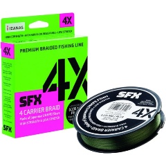 Изображение товара Леска плетеная SUFIX SFX 4X желтая 135 м 0.148 мм 7 кг PE 0.8