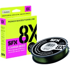 Изображение товара Леска плетеная SUFIX SFX 8X желтая 135 м 0.205 мм 16.5 кг PE 1.5