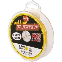 Изображение товара Леска плетеная WFT KG PLASMA Yellow 150/008 мм