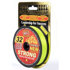 Изображение товара Леска плетеная WFT KG STRONG Chartreuse 150/022 мм