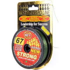 Изображение товара Леска плетеная WFT KG STRONG Green 250 м, 039 мм
