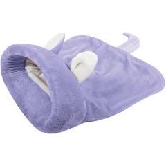 Изображение товара Лежанка-домик GAMMA "Котик", сиреневый, 46х24х1 см