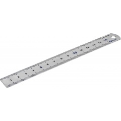 Изображение товара Линейка КОБАЛЬТ 150 х 19 х 0.7 мм, нерж.сталь (243-585)