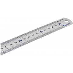 Изображение товара Линейка КОБАЛЬТ 400 х 28 х 0.7 мм, нерж.сталь (243-387)