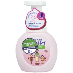 Изображение товара Детское жидкое мыло-пенка LION Thailand Kirei Kirei Розовый персик, 250 мл