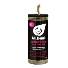 Изображение товара Нить льняная сантехническая Mr.Bond 307, 55м, MB5030700055