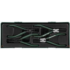 Изображение товара Набор щипцов для демонтажа стопорных колец Jonnesway AG010002SC